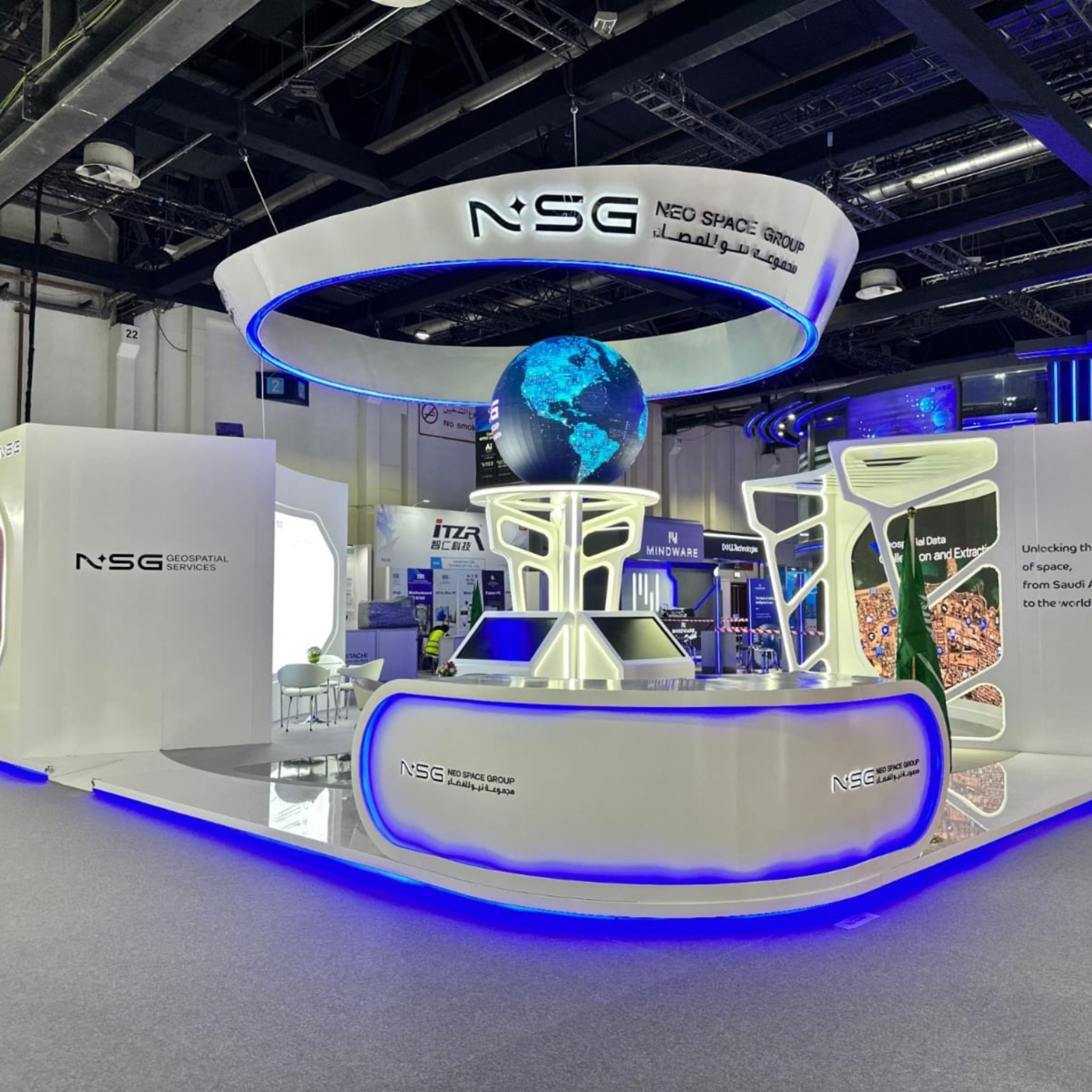 NSG at GITEX stand — Event Coverage